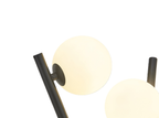 Lámpara de mesa Luce, vista de la estructura de tres patas metálicas