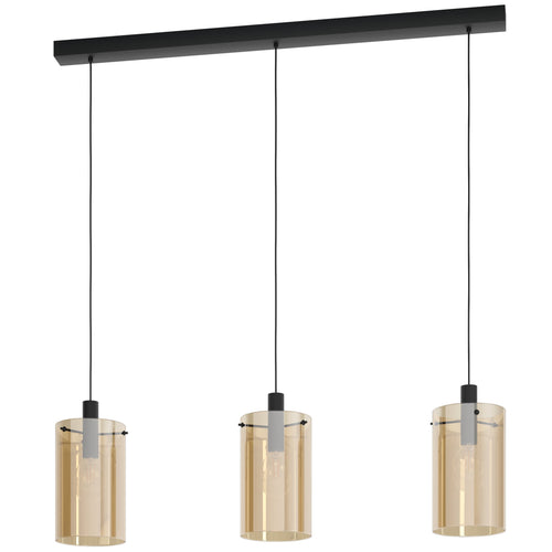 Lámpara colgante Ambra 3 luces - vista principal