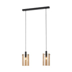 Lámpara colgante Ambra 2 luces