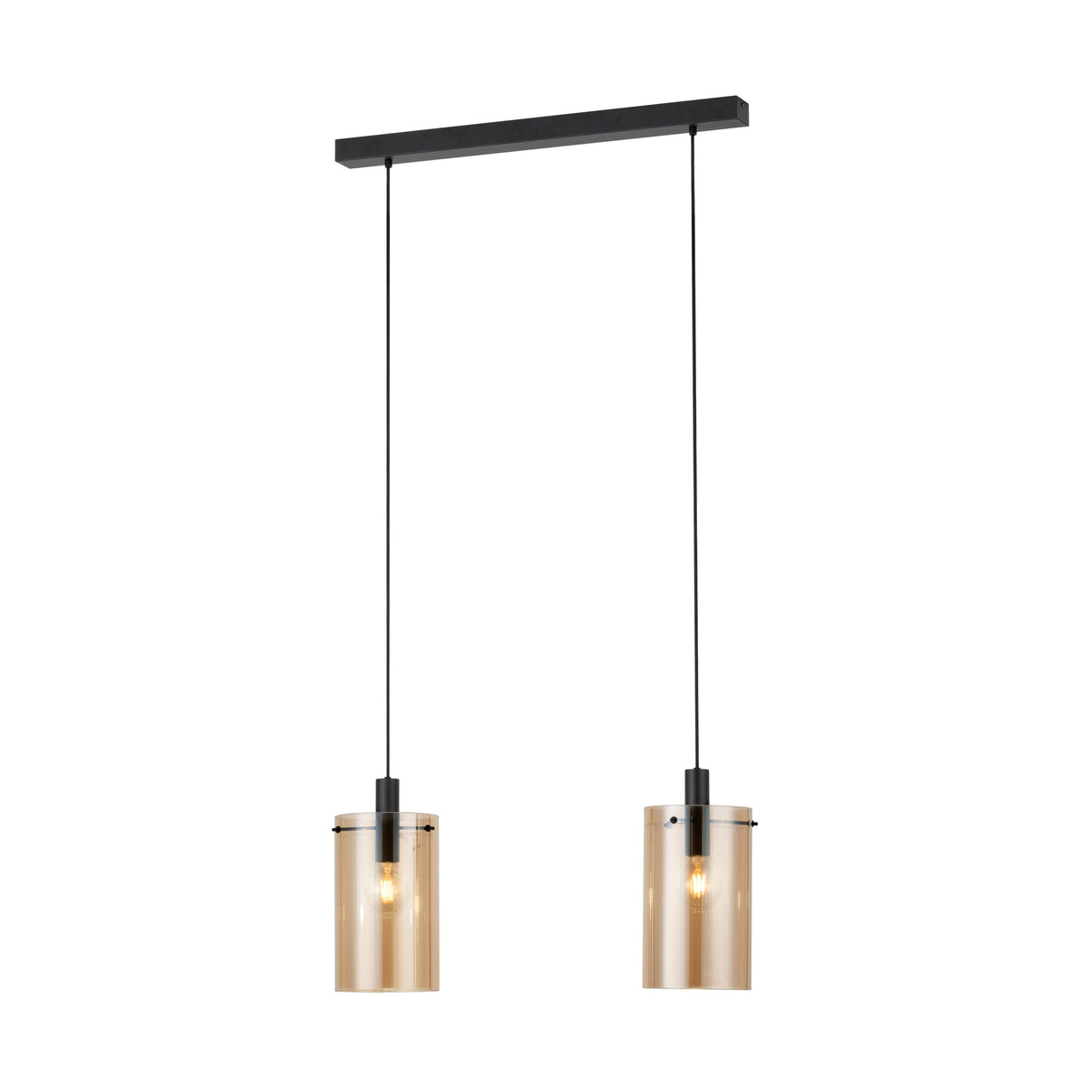 Lámpara colgante Ambra 2 luces