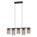 Lámpara colgante Vesna cascada de 5 luces