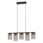 Lámpara colgante Vesna cascada de 5 luces
