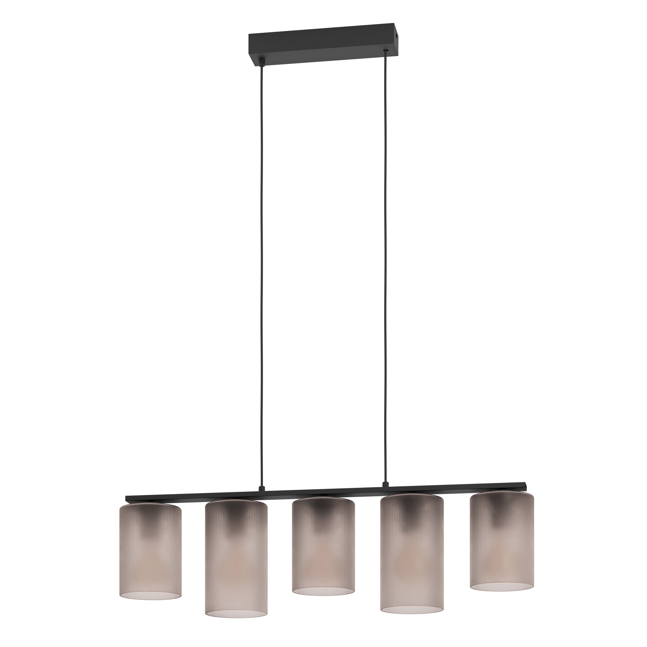 Lámpara colgante Vesna cascada de 5 luces
