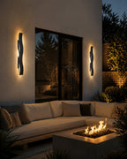 Marea — Arbotante de pared escultórico para exterior